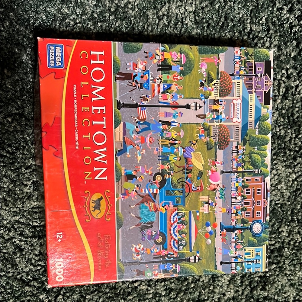 Hometown Collection Jigsaw Puzzle - Red